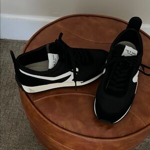 Rag & Bone Black and White Sneakers Sleek Design